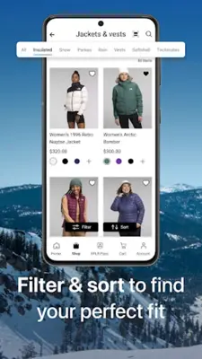 The North Face android App screenshot 4